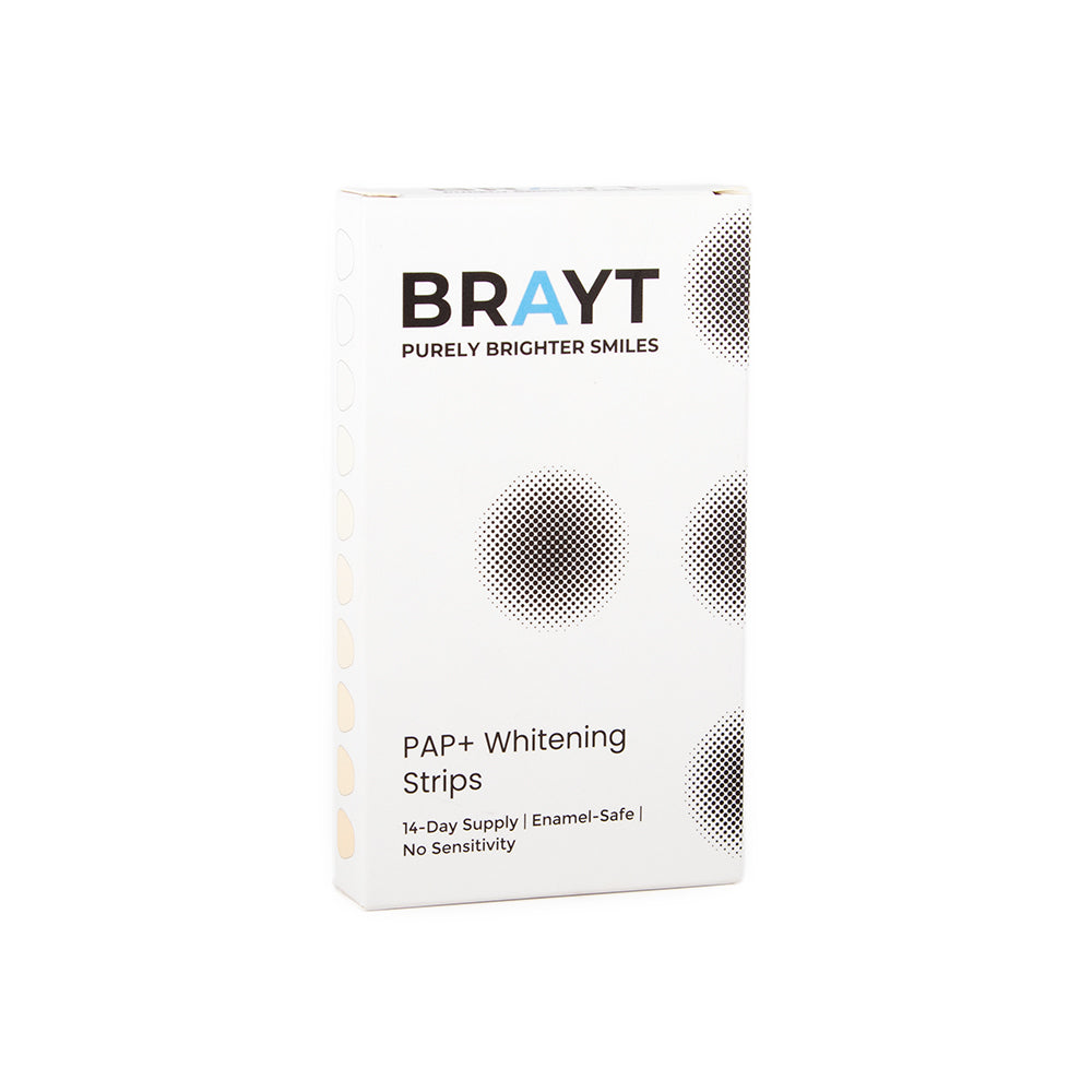 BRAYT PAP+ Whitening Strips (14 Pairs)