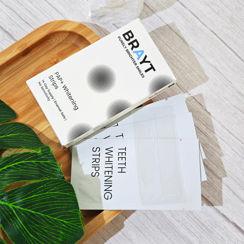 BRAYT PAP+ Whitening Strips (14 Pairs)
