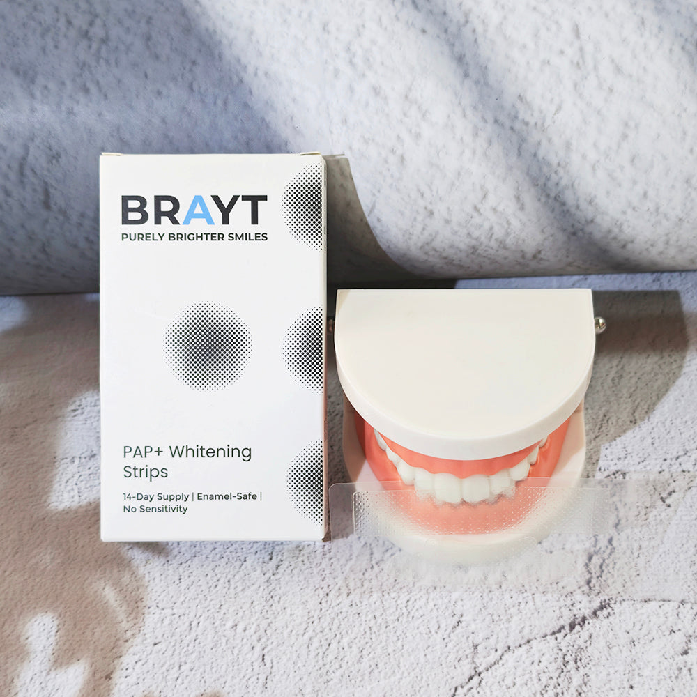 Brayt Full Smile Kit | Teeth Whitening Strips | Teeth Whitening Powder | Teeth Whitening Pen