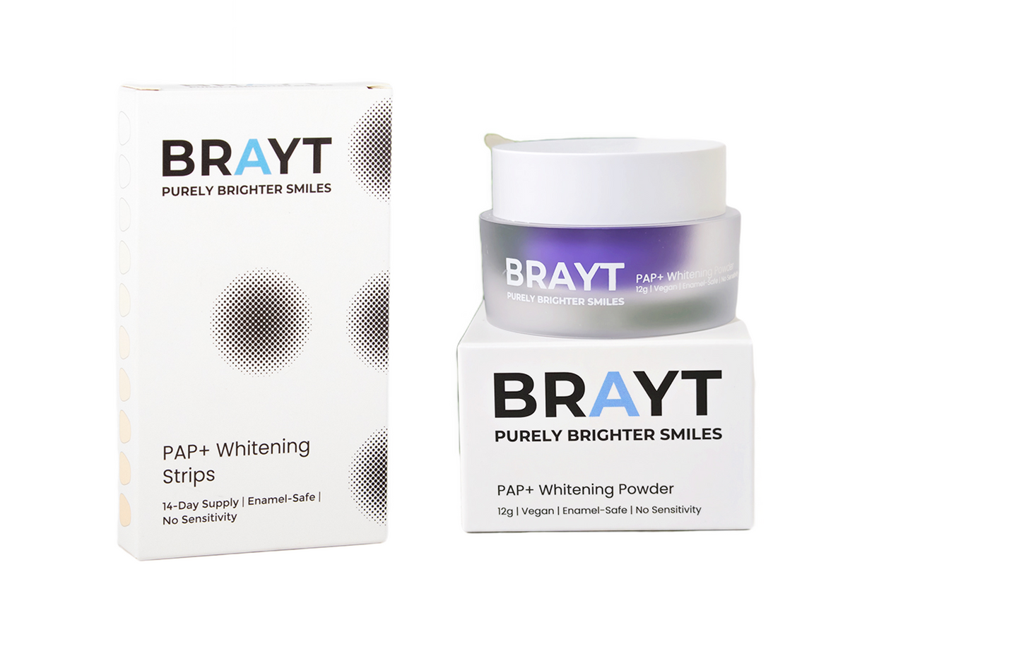 Deep Whitening Kit | Teeth Whitening Strips + Teeth Whitening Powder