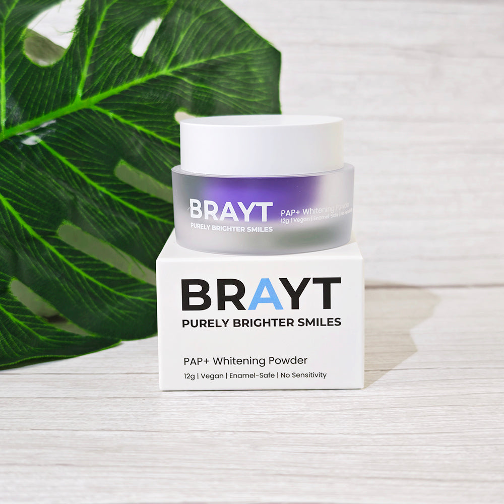 Brayt Full Smile Kit | Teeth Whitening Strips | Teeth Whitening Powder | Teeth Whitening Pen