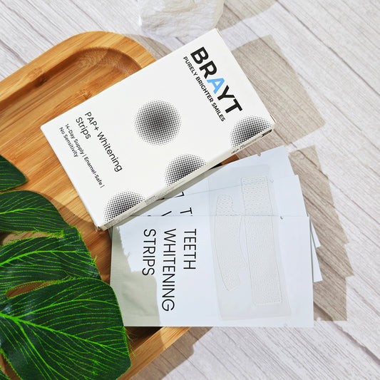 BRAYT PAP+ Whitening Strips (14 Pairs)