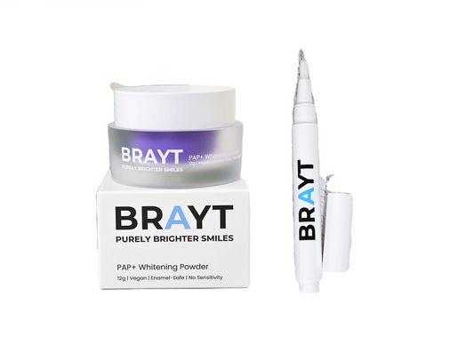 Daily Whitening Routine Kit | Teeth Whitening Powder + Teeth Whitening Pen